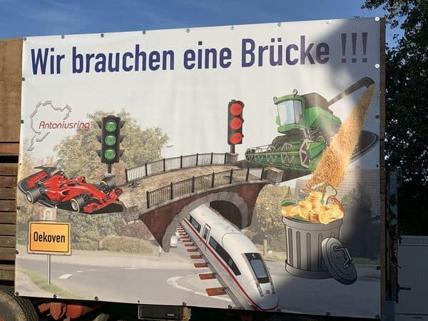 Die CDU Rommerskirchen unterstützt die Forderung nach dem Erhalt der Brücke